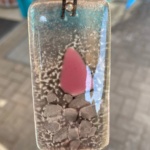 Annenwalder Glasprodukte - Kettenanhaenger rosa